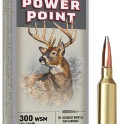 Boite de munition Winchester Power Point 300 WSM 180GR x20