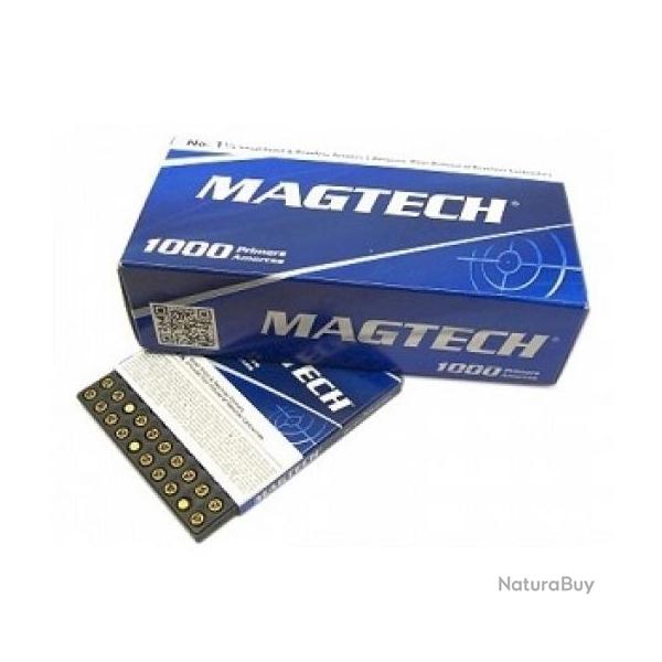 Amorce Magtech Large Pistol &amp; Revolver N&deg; 2 1/2 x100