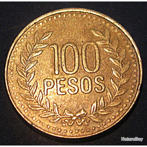 Colombie piece de 100 pesos de 2008 commemorative ttb