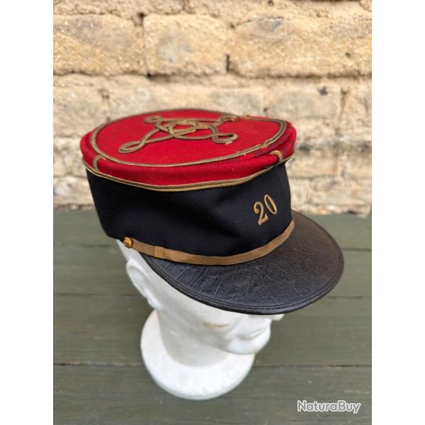 K�pi France WW1 Sous Lieutenant 20eme R�giment d'infanterie RI Original 1914/1918