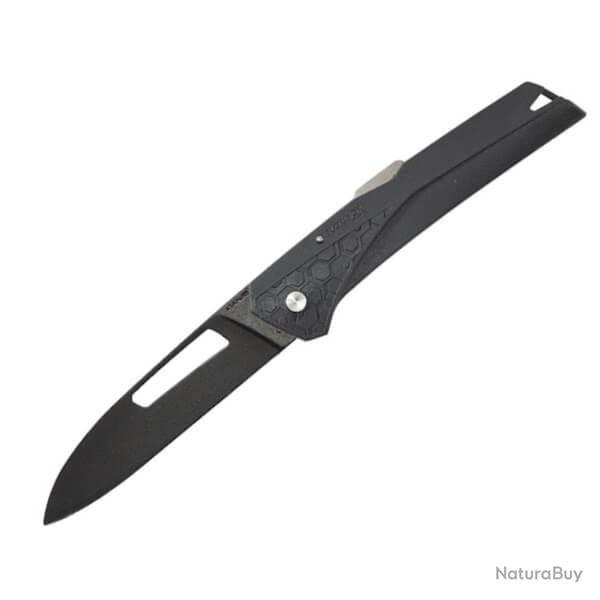 Couteau pliant Florinox "Kiana" lame noire FLKLNGRIS