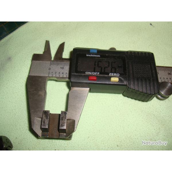 PAIRE D'EMBASE POUR LUNETTE A RAIL