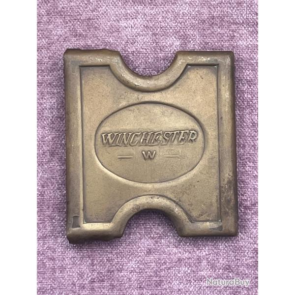 Boucle de ceinture Winchester en laiton massif