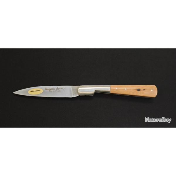 Couteau Pliant Vendetta Corsa par le Fidle - Manche en Bois de Genvrier - Ref : VENGE