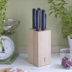 Bloc Couteaux Opinel Intempora (5 pi&egrave;ces) - Bois de H&ecirc;tre & Lames Inox Sandvik