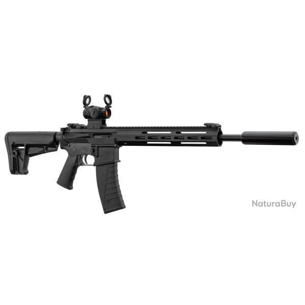 Du jamais vu ! Carabine Kriss DMK22C AR15 Pack Silence + Falke + Housse  - 22 Lr - 16.5" - PCKKS350