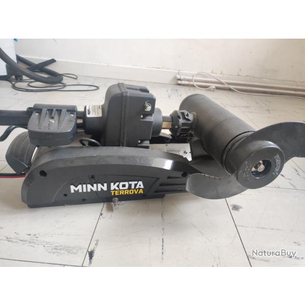 Moteur minn-kota terrova ipilot link BT 80lbs