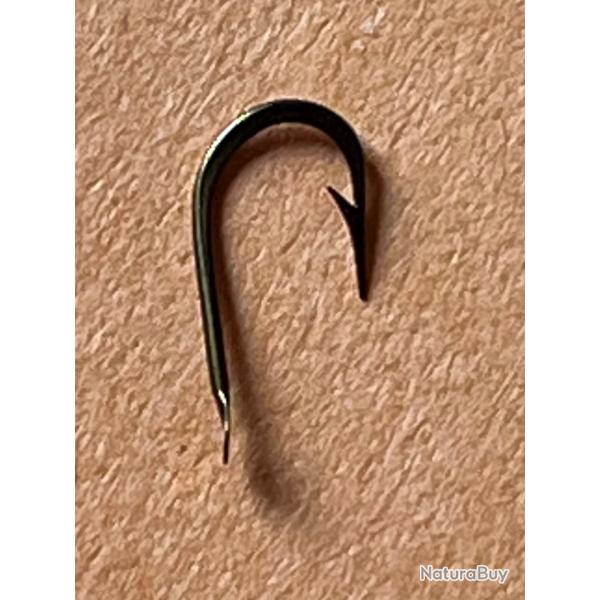 100 Hame�on n 16 palette ref 520 forg� bronz� renvers� tige courte simple peche truite mustad