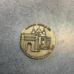 M&eacute;daille de table militaire - Gouvernement Militaire de Metz