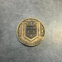 M&eacute;daille de table ville de Tours