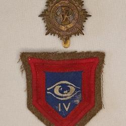 Insigne cap badge Royal Army Service Corps 39/45 WW2