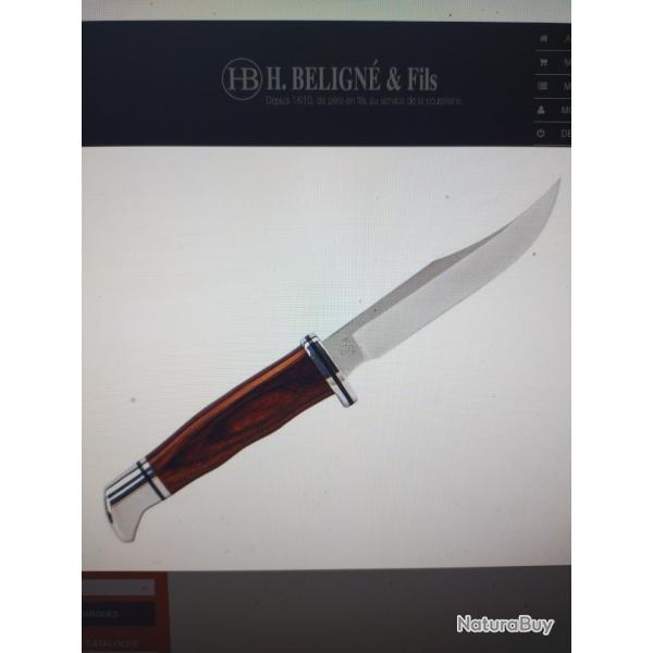 Poignard Buck woodsman h�ritage series