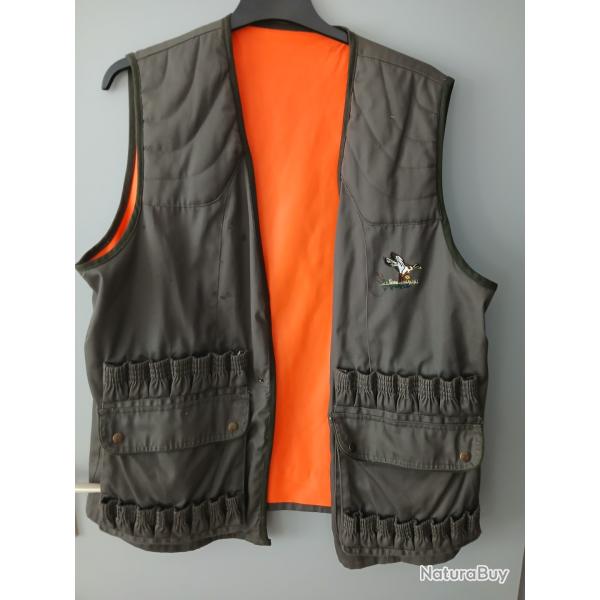 Gilet de chasse rversible d'occasion