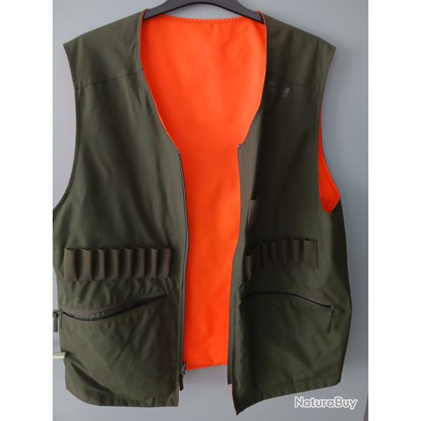 Gilet de chasse r�versible neuf