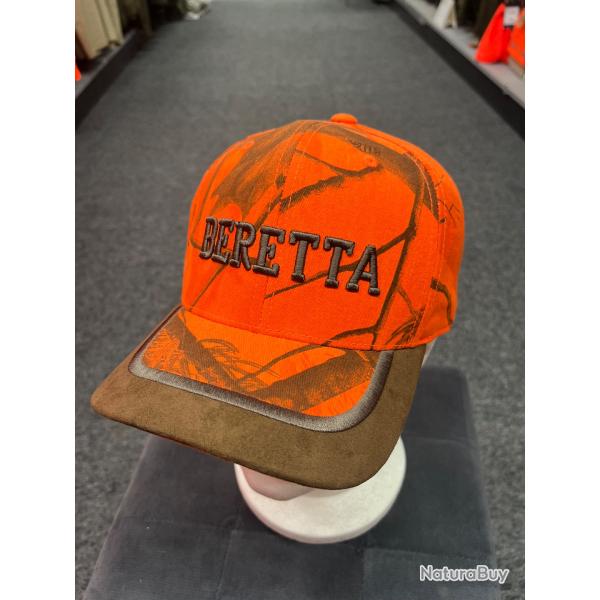CASQUETTE BERETTA ORANGE
