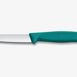 Couteau d'Office Victorinox 6.7604.C1 - Lame 8 cm - couleur bleu/vert