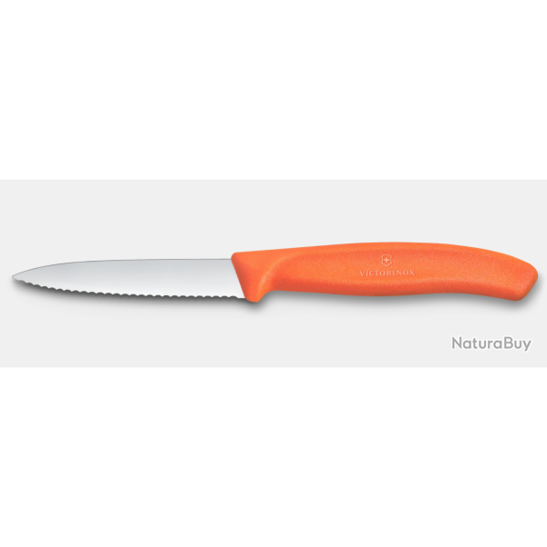 Couteau d'office Victorinox Swiss Classic 8cm - manche orange
