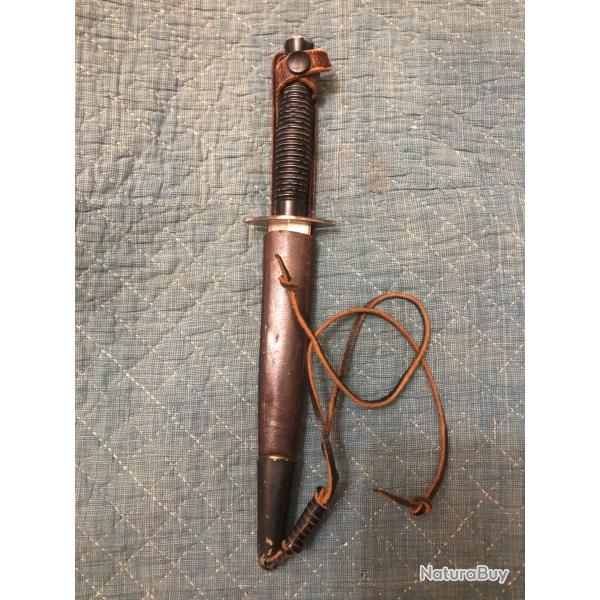 COUTEAU DAGUE LE COMMANDO SUPER NOGENT INDO ALGERIE