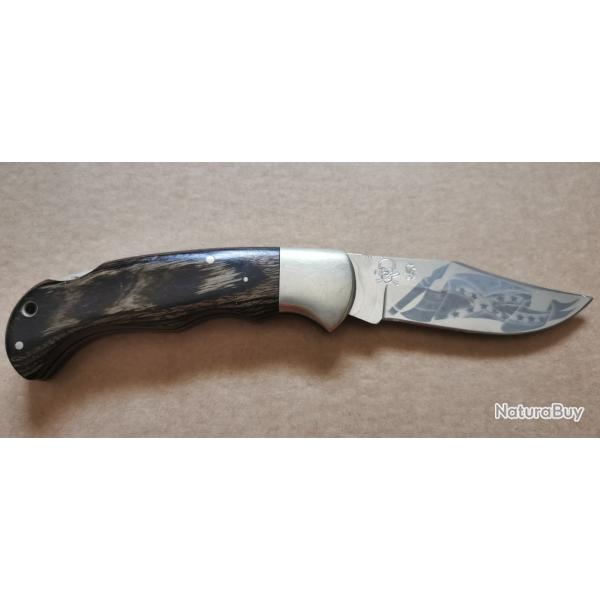 Couteau  Messer Herbertz  grav et numrot