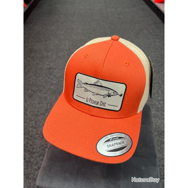 CASQUETTE LPC ORANGE BEIGE