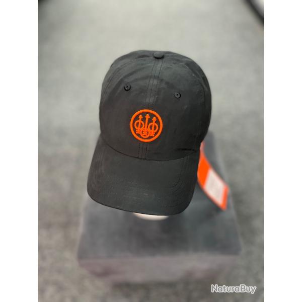 CASQUETTE BERETTA ORANGE NOIR