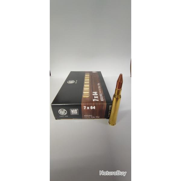 20 MUNITIONS RWS - 7x64 - KS - 162GR - 10.5G