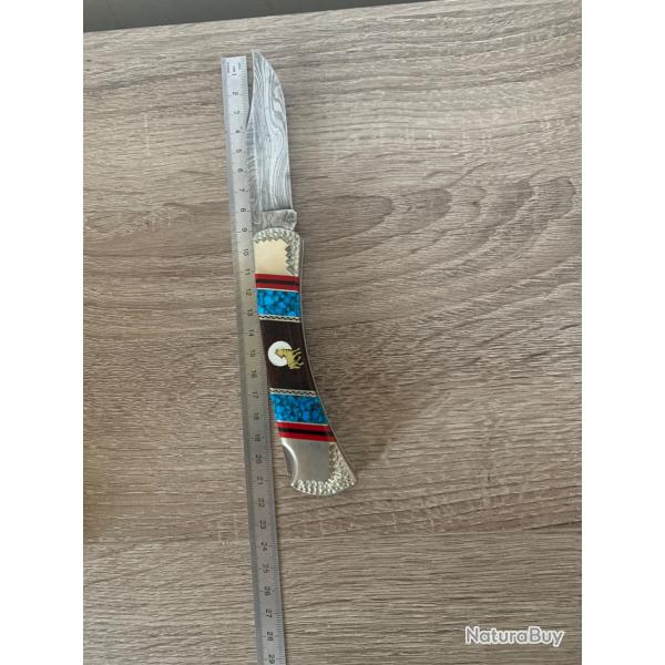 Couteau BUCK 110 indian damas