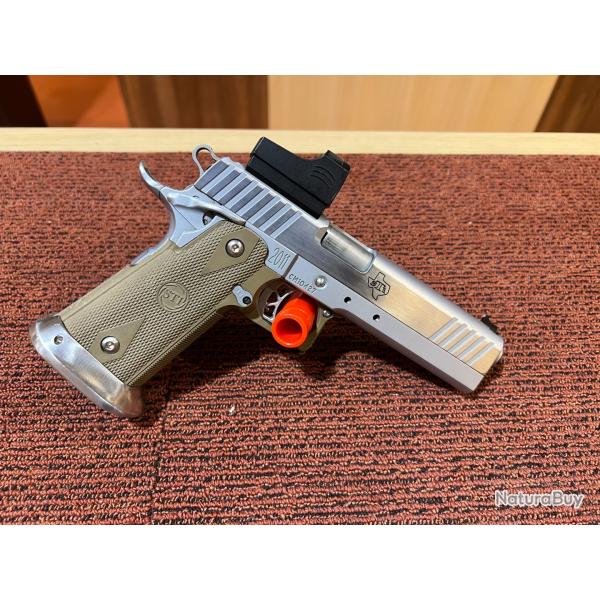 OFFRE SPECIALE !! PISTOLET STI MOD.2011 CAL 40S&W CANON 5 POUCES 3 CHARGEURS - OCCASION