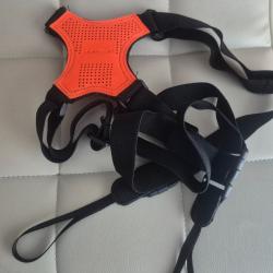 harnais jumelle type zeiss orange