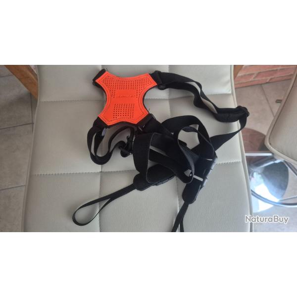 harnais jumelle type zeiss orange