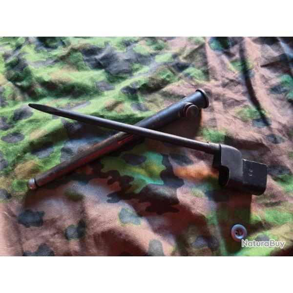 baionnette ENFIELD clou N4 MK2 militaria WW2 rf. 12