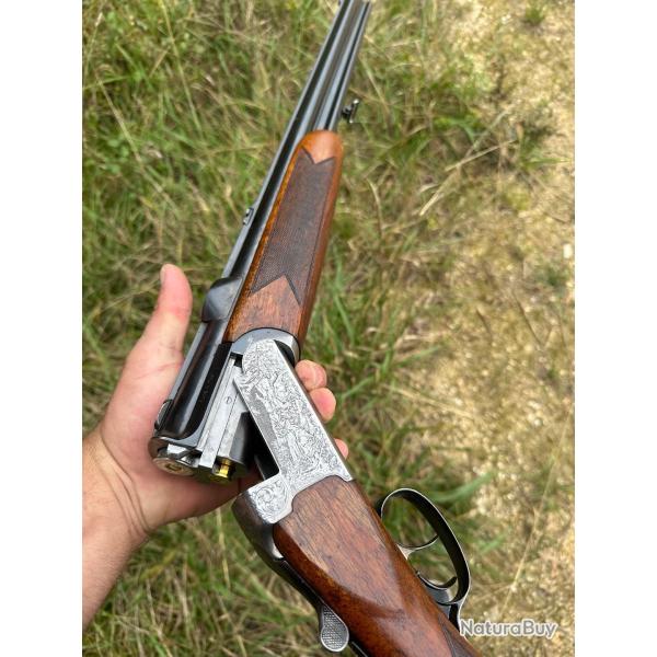 Carabine Antonio zoli mixte 2 canons + montage pivot