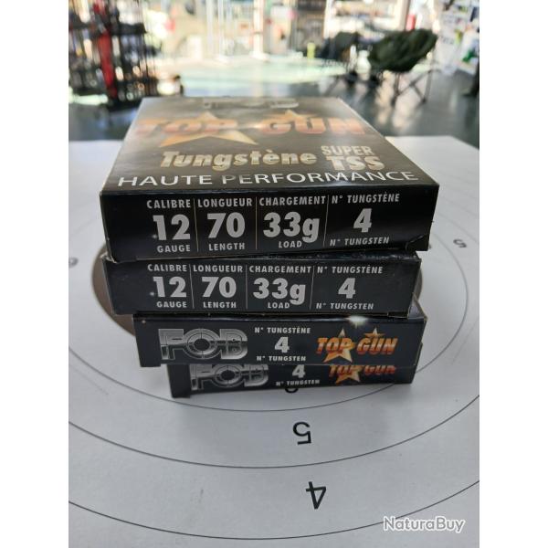 lot 4 boites fob top gun