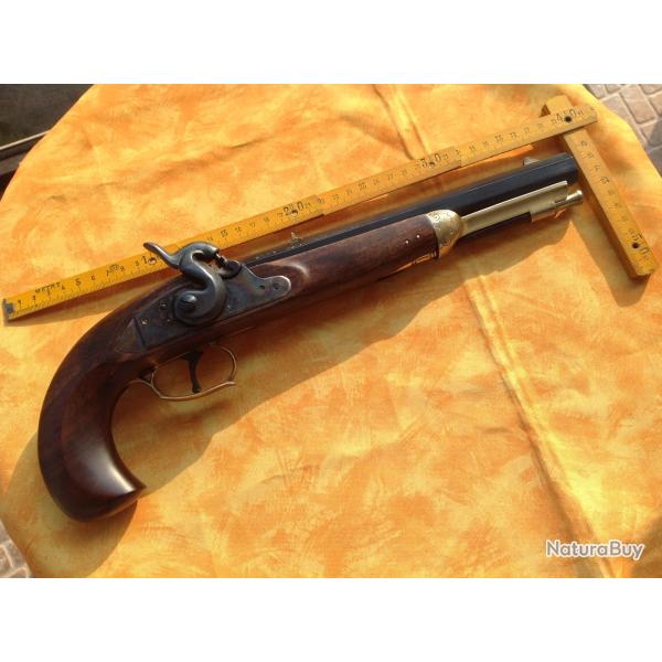 Pistolet � percussion de type "Bounty" en cal 44.