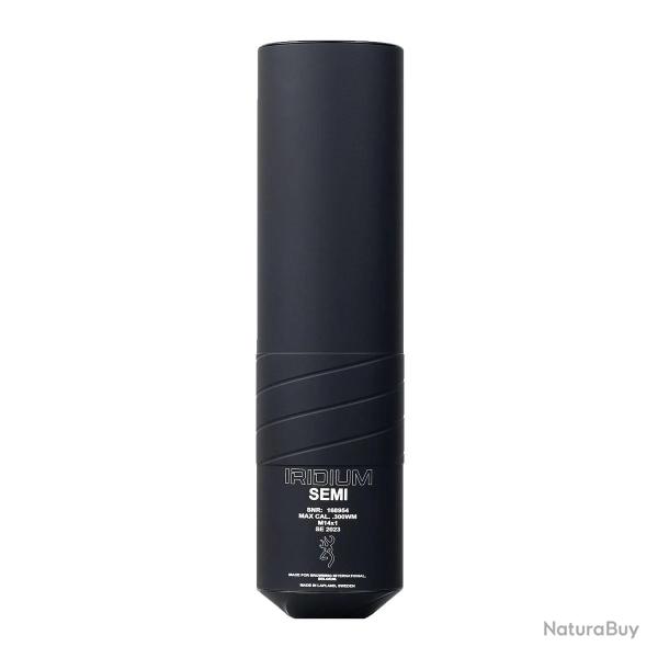 Silencieux BROWNING IRIDIUM SEMI MAX 300WM 14X100 326g 180.5mm