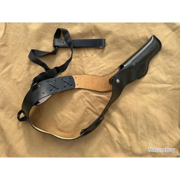 Holster epaule gendarmerie pour PA MAS - MAC50 - Beretta 92 - MAS G1 et divers