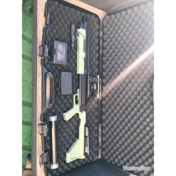 Fusil umarex T4E HDX 68 quip.