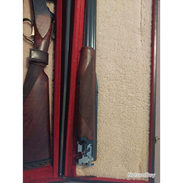 Browning B 124 combo en trs bon tat cal 9.3x74R et 2 me canon en 20/76