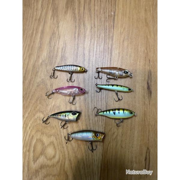 Lot de petits leurres