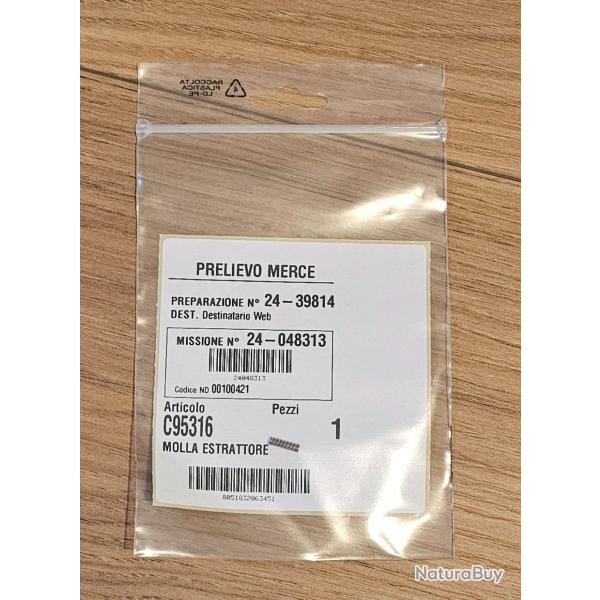 Ressort d'extracteur pour A400 cal 12 NEUF