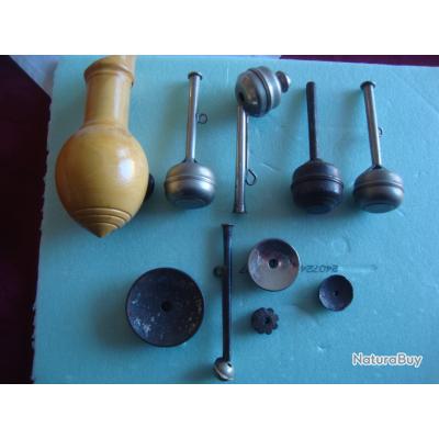 Lot De 6 Appeaux Anciens - Différents Modèles - Collection Chasse - Occasion