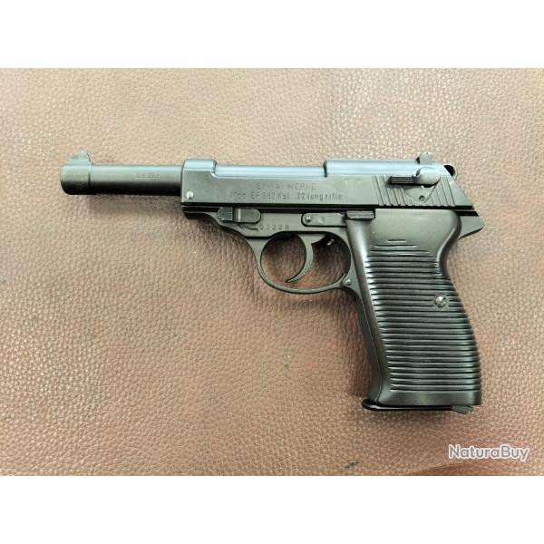 Pistolet erma model EP 882 type p38 cal 22lr