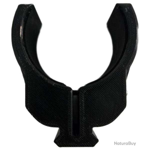 Pince pour bouteille pcp diam�tre 52mm avec rail picatinny 21mm pour fixation bipied