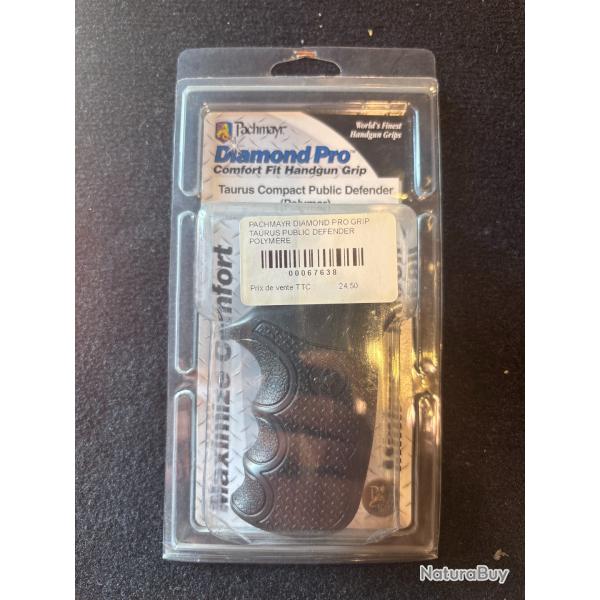 DESTOCKAGE !! POIGNEE PACHMAYR DIAMOND PRO GRIP TAURUS PUBLIC DEFENDER POLYM�RE