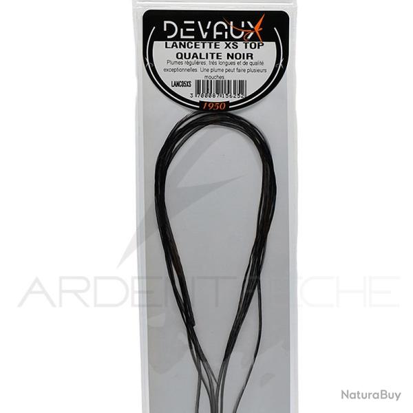 Lancettes de coq DEVAUX XS Top qualit� Noir