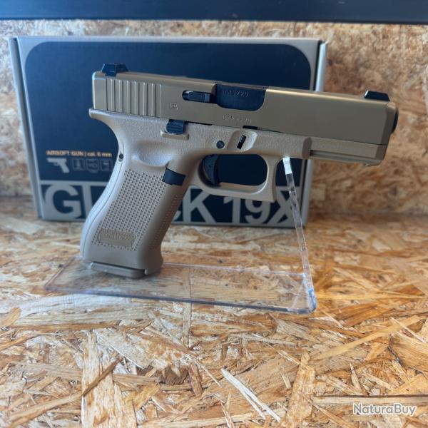 UMAREX R�plique Airsoft Glock 19X 6mm BB GAZ - EN STOCK