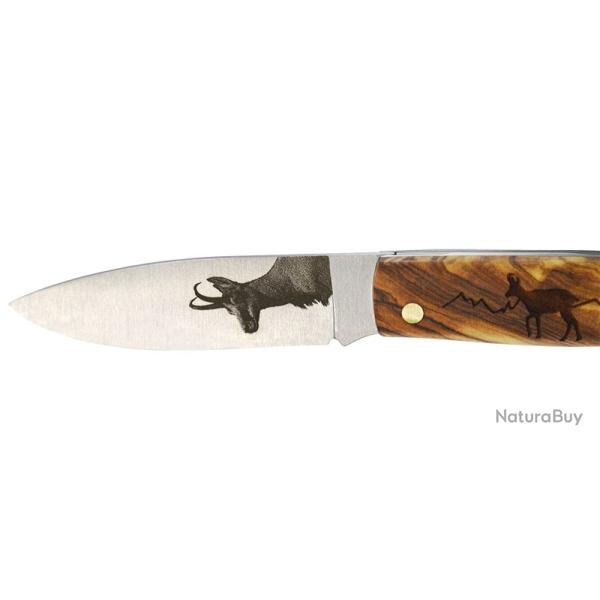 COUTEAU MOTIF CHAMOIS