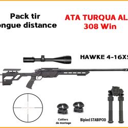 Pack "TLD" ATA TURQUA ALR 308 win + Hawke 4-16x50 IR Montage m&eacute;dium