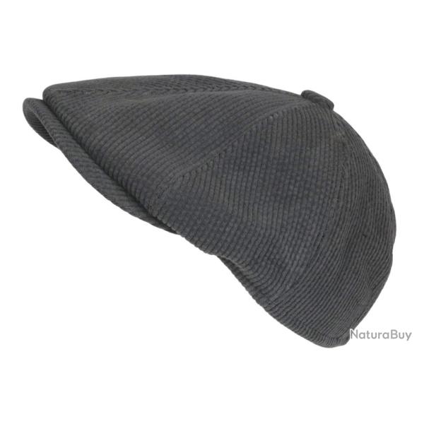 Beret Casquette Gavroche Velours Gris C�tel� Vintage Eshton Taille unique Gris