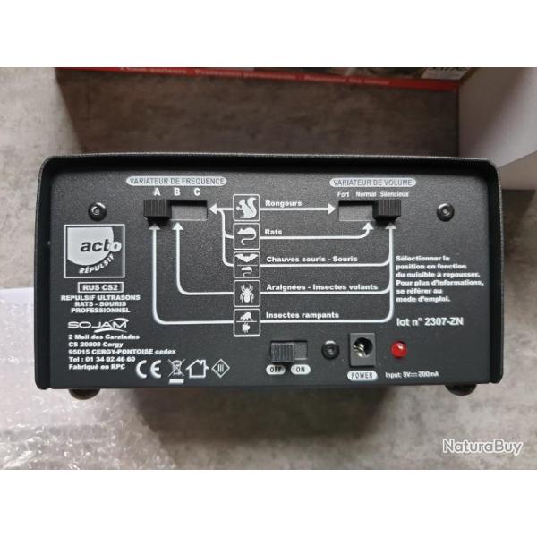 appareil r�pulsif ultrasons rats et souris